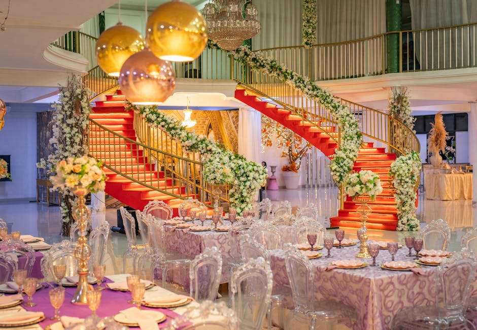 Fiançailles décoration romantique